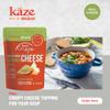 KAZE Krisps Freeze-Dried Shredded Cheese Crisps - Low Carb and High Protein Snacks - Perfect Crunchy Cheese Snacks, Use it as Keto Snacks, Delicious Cheese Soup Toppings and Salad toppers  (Jalapeno Flavored) 3.5oz Bags (Pack of 6) view 3