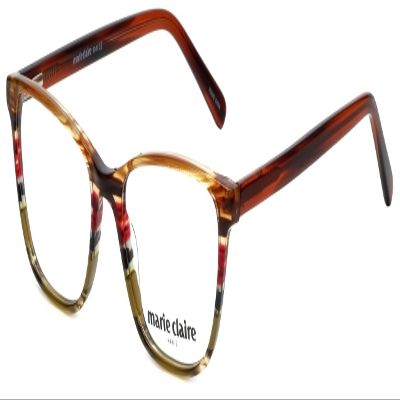 Calabria Claire 6245 Square Blue Light Blocking Reading Glasses +2.00 Red Apple Stripe Men Women
