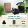 13 Gallon Biodegradable Trash Bags | Eco-Friendly, Leak-Proof, Tear-Resistant | Made from Recycled Materials | Kitchen Can Liners, 60 Count view 2