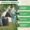13 Gallon Biodegradable Trash Bags | Eco-Friendly, Leak-Proof, Tear-Resistant | Made from Recycled Materials | Kitchen Can Liners, 60 Count view 3