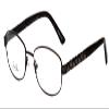 Calabria Collins JC9775 Rectangular Reading Glasses +1.25 Brown Marble Women view 1