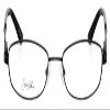 Calabria Collins JC9775 Rectangular Reading Glasses +1.25 Brown Marble Women view 2