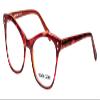 Calabria Claire 6252 Cat-Eye Blue Light Blocking Reading Glasses +3.50 Burgundy Red Tortoise Havana Women view 1