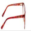 Calabria Claire 6252 Cat-Eye Blue Light Blocking Reading Glasses +3.50 Burgundy Red Tortoise Havana Women view 2