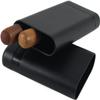 F.e.s.s. Fess Triple Cigar Airtight Storage Travel Tubes Crushproof Cigar Case Holder Travel Humidor view 1