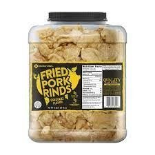 fried pork rinds 16 oz 2 jars