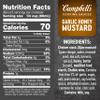 Campbells Cooking Sauces, Garlic Honey Mustard Sauce, 11 oz Pouch (Pack of 6) view 2