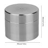 awakentti Stainless Steel Pill Case, Waterproof Pill Storage Box Travel, Larger Capacity, Advanced Protection, Travel Pill Organizer for Storing Daily Pill, Supplement (L) view 2