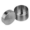 awakentti Stainless Steel Pill Case, Waterproof Pill Storage Box Travel, Larger Capacity, Advanced Protection, Travel Pill Organizer for Storing Daily Pill, Supplement (L) view 3