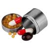 awakentti Stainless Steel Pill Case, Waterproof Pill Storage Box Travel, Larger Capacity, Advanced Protection, Travel Pill Organizer for Storing Daily Pill, Supplement (L) view 4