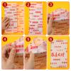 XIHIRCD 30PCS Chinese Tissue Paper, 19.69x13.78 White with Red Chinese Characters Gift Wrapping Tissue Paper for Gift Wrapping Crafts Making New Year Wedding Birthday Party Baby Showers view 4