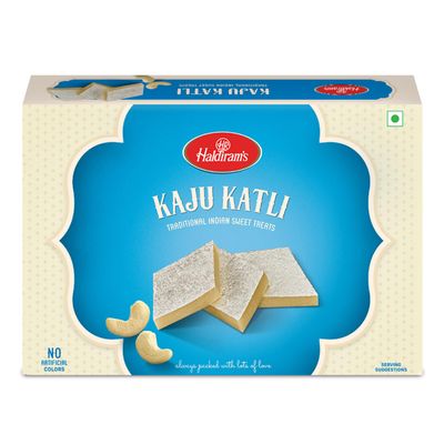 Haldiram's Kaju Katli, Vegetarian, 200 G X 1 Box