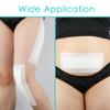 10 Pcs Long Gauze Pads Bandage Adhesive Island Dressing 4"x14" for C-Section Incision Tummy Tuck Post Abdominal Back Surgery Hysterectomy Recovery Breathable Bordered Wounds Cover view 3
