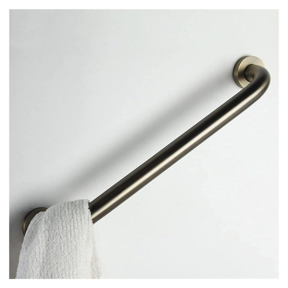 Grab Bar Bathroom Grab Bars for Bathtubs and Showers, 20" Oil Rubbed Bronze Shower Grab Bar, Wall Mounted Brushed Nickel Non-Slip Handicap Hand Rail, Disabled Elderly D