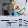 Leebein Electric Spin Scrubber, Shower Scrubber with 4 Adjustable Angles and 8 Brush Heads, Electric Scrubber with Long Handle & Remote Controller, Cleaning Brush for Bathroom, Tub, Floor (Black) view 4