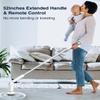 Leebein Electric Spin Scrubber, 2024 New Electric Scrubber with 4 Adjustable Angles and 8 Brush Heads, Shower Scrubber with Long Handle & Remote Control, Cleaning Brush for Bathroom, Tub, Floor(White) view 2
