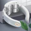 Cervical Spine Massager, Rechargeable Wireless Cervical Spine Massager with 4 Massage Heads for Neck - 5 Modes & 9 Intensities of Massage Modes 42 C Cconstant Temperature Heating for Elders Family view 2
