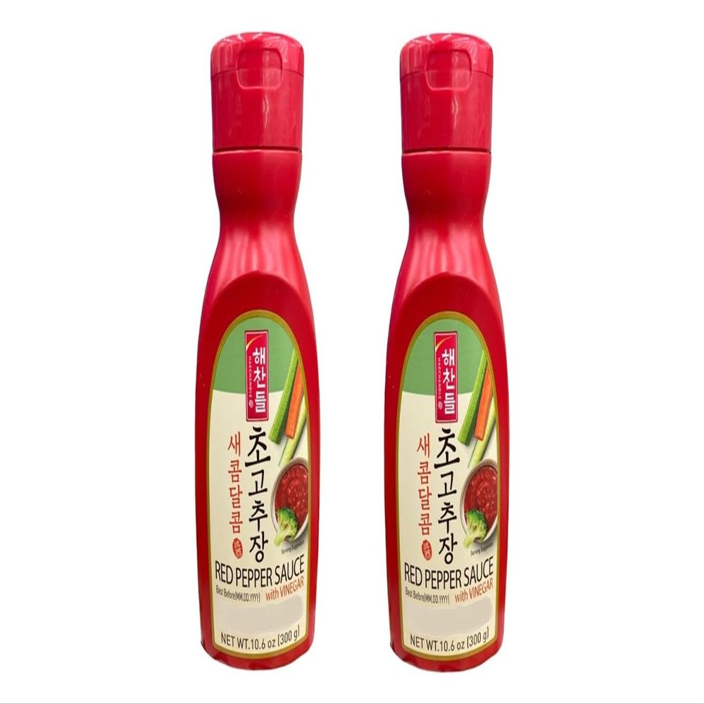 Chili Sauce Group (2 PACKS, KOREAN RED PEPPER SAUCE WITH VINEGAR)