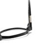 VENOAL Large Computer Reader Anti-Blue Light Glasses Prevent Eyestrain Round TR Reading Glasses Plain Sunglasses (Color : Clear, Size : +350) view 4