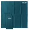 Ocean Teal Linen-Feel Dinner Paper Napkins, For Dinners Parties Hand Towels and Catering Supplies, Disposable and Fully Biodegradable Airlaid Napkins, 1/8 Folded 60 Pack view 4
