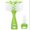 LuxProdX Baby ganics 16 Ounce Dish Dazzler Foaming Dish and Bottle Soap with Refill Kit BUNDLED with Two (2) Bottle Brushes BONUS view 3