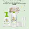 LuxProdX Baby ganics 16 Ounce Dish Dazzler Foaming Dish and Bottle Soap with Refill Kit BUNDLED with Two (2) Bottle Brushes BONUS view 4