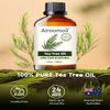 Airoomoil Tea Tree Essential Oil for Skin Muscle Hair Shampoo Body Wash Nails Aroma Natural Diffuser Oil 4 Fl Oz view 2