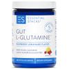 Essential Stacks Gut L-Glutamine Powder - Exclusively Made in USA - Pure L Glutamine Powder for Gut Health (50 Servings, Raspberry Lemonade) view 1