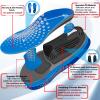 AOTENG STAR Plantar Fasciitis Insoles, High Arch Support Insoles for Plantar Fasciitis Relief Orthotic Shoe Insoles, 240+lbs Heavy Duty Shoe Inserts(Men 7-7.5 / Women 8-8.5(250mm), Blue) view 3