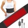 Red Light Therapy Belt Near-Infrared-Light Therapy Wrap for Body Wearable Large Pad for Waist Back Shoulder with Timer Controller view 1