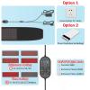 Red Light Therapy Belt Near-Infrared-Light Therapy Wrap for Body Wearable Large Pad for Waist Back Shoulder with Timer Controller view 4