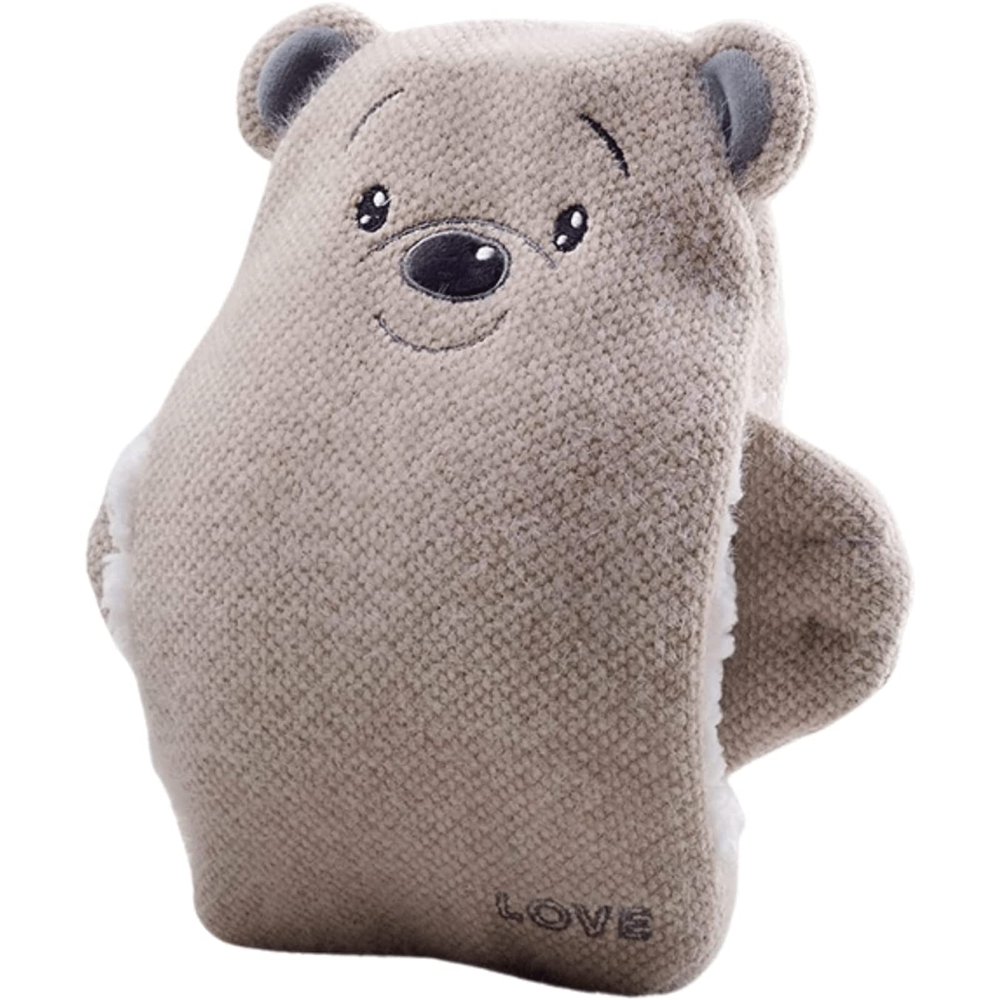 New Multifunctional Hot Water Bottle, Portable Hot Water Bag with Cute Stuffed Animal Cover, Hot Pack for Hand & Feet Warmer Bed Warmer