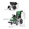 Safety Wheelchair Adult Wheelchair Portable Aluminum Wheelchair Lightweight Folding Transport Wheelchairs Manual Wheelchair Transport Chair Easy to Carry view 2