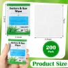 Timgle 200 Pcs Denture Cleaning Wipes Refreshes Mouth Deep Cleaning Wipes for Remove Denture Adhesive, Food Debris, Stains and Odor view 2
