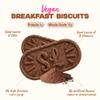 Sweet Loren's Vegan Breakfast Biscuits | Chocolate | 4g Protein, 19g Whole Grains | Plant Based, Gluten Free, Dairy Free, Nut Free Snacks | 3 Pack (45 Total Biscuits, 1.6 ounce each) view 4