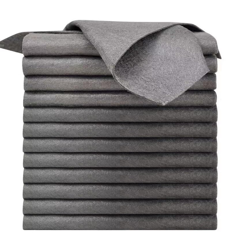 Thickened Magic Cleaning Cloth, Microfiber Cleaning Towels, Reusable Cleaning Rag (12, 16x20 Inch)