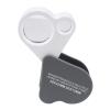 30X 50X Glass Double Lens Eye Loupe Pocket Magnifier Handheld Lens for Jewelry Coin Inspection Folding Hand Lens 30x 50x Glass Double Lens Eye Loupe Pocket Magnifier view 4