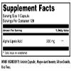 Amazing Formulas Alpha Lipoic Acid | 200 Mg Amino Acid Supplement | Capsules | Non-GMO | Gluten-Free | Made in USA (1 Pack | 120 Count) view 4