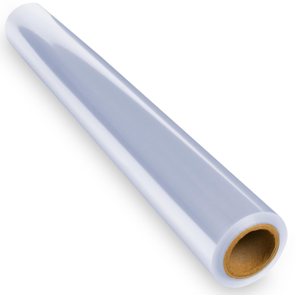 FIESTA WRAPS Clear Cellophane Wrap Roll (16 in x 110 ft) - Cellophane Roll - Clear Wrapping Paper to Wrap Gift Baskets - Gift Basket Wrapping Supplies - Papel Celofan