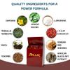 Zelux Supplement Box 8 Sachets - Booster for Vitality & Performance - Natural Stamina - Energy Support - Natural Ingredients Damiana, Tribulus Terrestri, Ginkgo Biloba, Maca, Korean Red Gingseng view 3