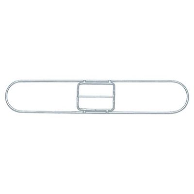 212 Main 18 x 5 Inch Clip-On Dust Mop Frame- Zinc Plated - Black - 18 x 5 Inch