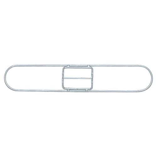 212 Main 18 x 5 Inch Clip-On Dust Mop Frame- Zinc Plated - Black - 18 x 5 Inch
