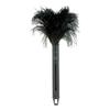 212 Main DOF-RET14-UNS91 9 to 14 in. Pop Top Feather Duster Ostrich Black view 1