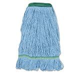 212 Main BW Narrow Band Looped-End Mop Heads- Blue