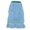 212 Main BW Narrow Band Looped-End Mop Heads- Blue view 1