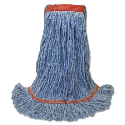 212 Main Narrow Band Looped-End Mop Heads- Blue