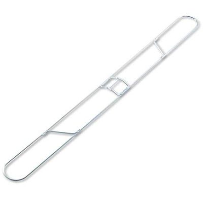 212 Main 48 x 5 in. Clip-On Dust MOP Frame - Black