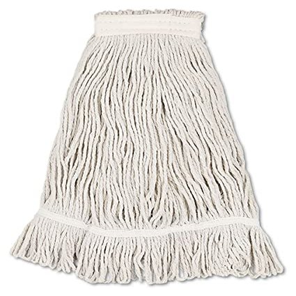 212 Main BW No. 32 MOP Head - White - Cotton - White - 12 per Case