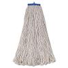 212 Main 32 oz Economical Lie-Flat MOP Head - White - Cotton Fiber - 12 per Case view 1