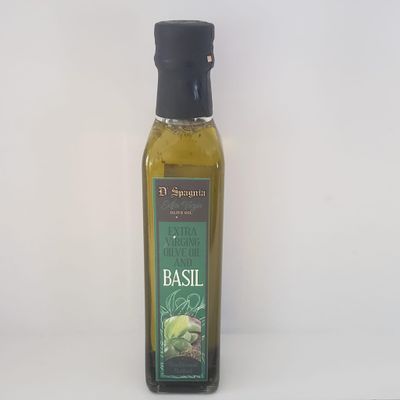 D' Spagnia Extra Virgin Olive Oil (Extra Virgin Olive Oil and Basil 250 ml)
